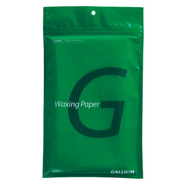 【ネコポス便発送可】ガリウムワックス GALLIUM WAX TU0006 ワクシングペーパー スキー スノーボード ベースワックス 滑走 全雪質 ホットワックス
