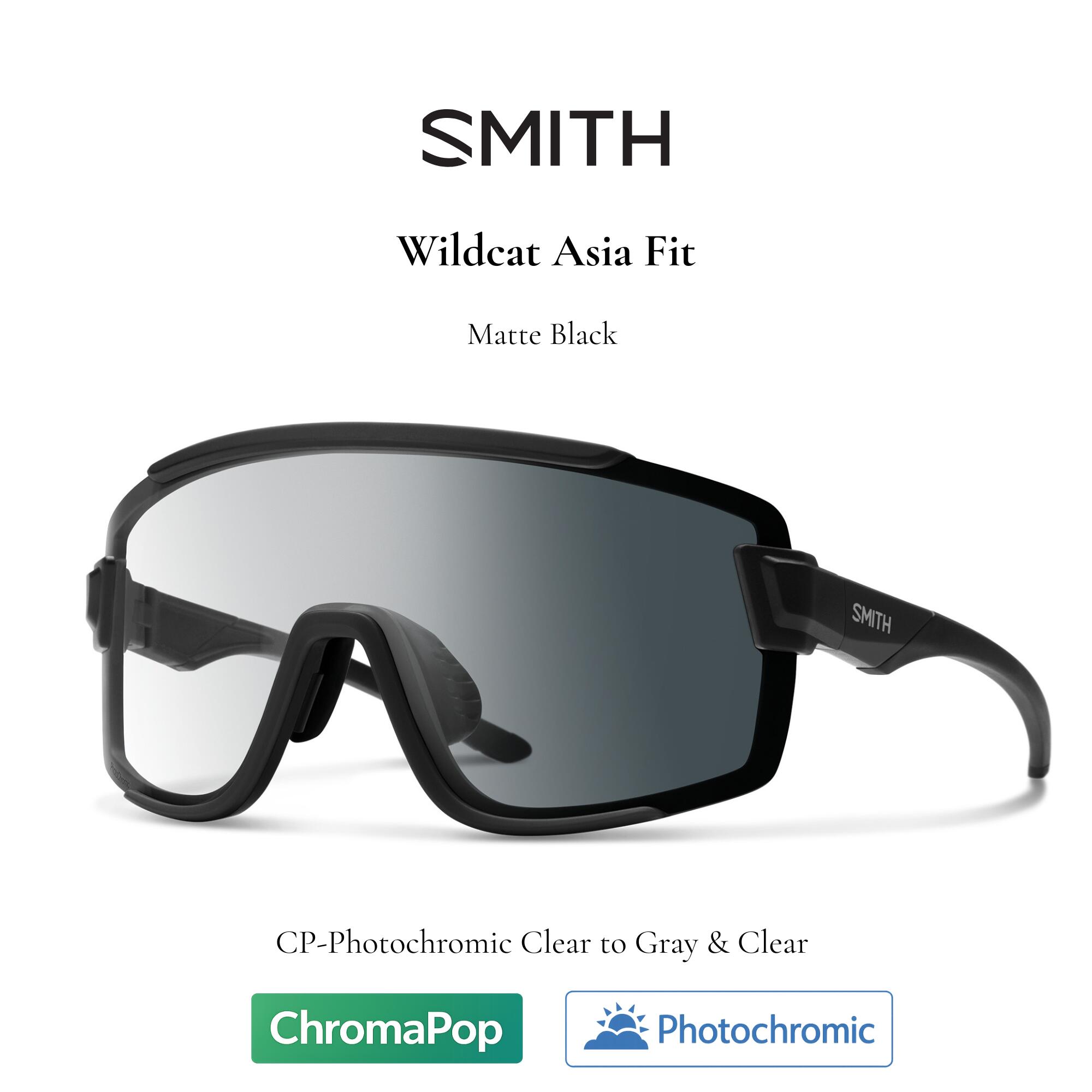 Rakuten - SMITH スミス サングラス 【 Wildcat Matte Black 】 フィッシング アウトドア ファッション サーフィン キャンプ 自転車 ランニング 調光