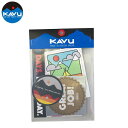 【ネコポス便発送可】KAVU カブー ステッカーパック セット GoHaveSomeFun アウトドア 登山 キャンプ おしゃれ