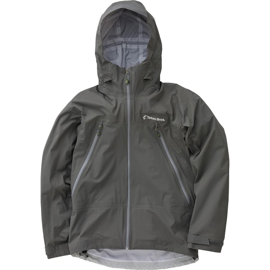 Teton Bros ティートンブロス Yari Jacket アウトドア 登山 キャンプ GRAY シェル 合羽 レインウェア