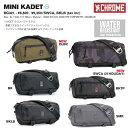 【特典あり】正規【CHROME クローム】MINI KADET SLING BAG ボディバッグ スリングバッグ メッセンジャーバッグ　メッセンジャー 5L バイク 防水 自転車　通学　通勤　学生 リュック 高校生 かばん 鞄 丈夫 耐久性　ピスト