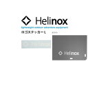 【ネコポス便発送可】Helinox ヘリノックス Helinox Logo Decal L ロゴステッカー L ホワイト キャンプ 登山 グランピング 野外フェ...