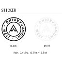 【ネコポス便発送可】 West Snowboarding SNOWBOARD STICKER スキー スノーボード ステッカー バックカントリー SKI SNO...