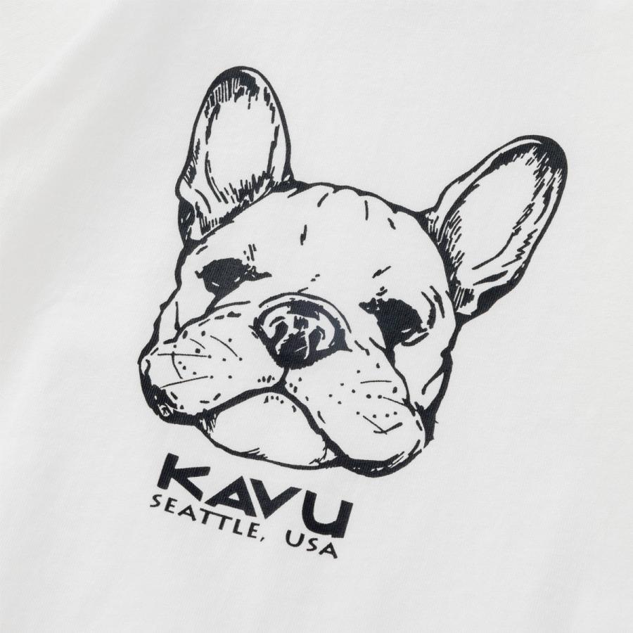 KAVU カブー K's DOG TEE WHITE S-L(100-140)