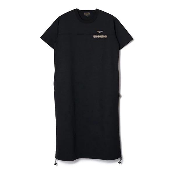 Rakuten - PENDLETON ペンドルトン ウィメンズ ショートスリーブ カルキュロ ミッドウェイトジャージー ドレス ブラック ファッション