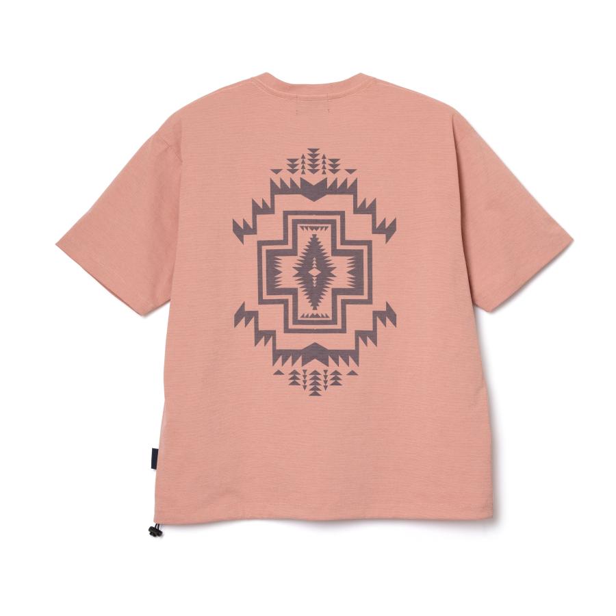 PENDLETON ペンドルトン メンズ ショートスリーブ カルキュロ ライトウェイトジャージー Tシャツ キャンプ アウトドア ファッション コーラル