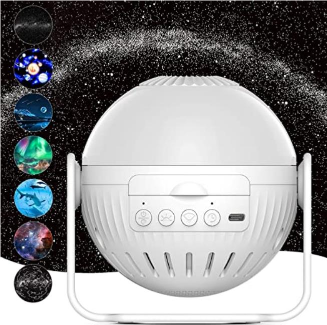 家庭用プラネタリウム 銀河 オーロラ HDズーム星空ライト スタープロジェクター ベ...