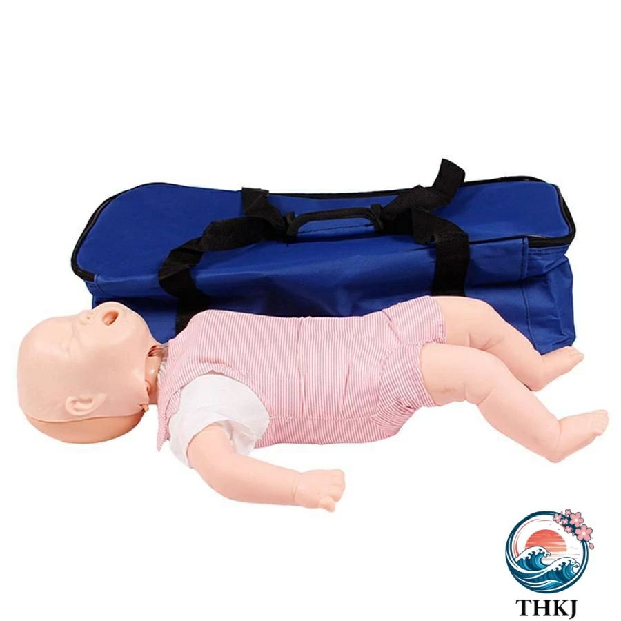 心肺蘇生訓練用人形 ベビー梗塞モデル 乳児用気道閉塞および CPR モデル 気道梗塞応急処置モデル 訓練用 練習用 学習教材