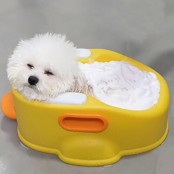 ペットフレンドリー 犬用バスチブ 吊りやすい 小型から中型の犬に最適 犬 猫 ペッ...