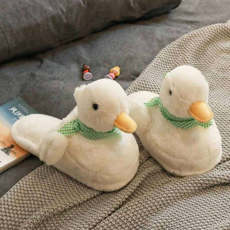 癒し系 おしゃれ 保温効果 冬の必需品 ふわふわ 鴨スリッパ かわいい あひる もこもこ 暖かい 室内履き 防寒 癒しグッズ 冬小物 おうち時間 快適 ほっこり ぬくぬく gfonline-10015942 GFオンライン楽天市場店 サンプル画像3
