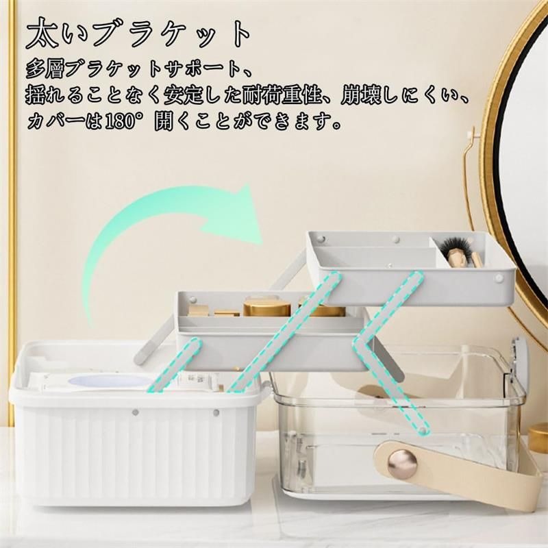 救急箱 薬箱 収納ボックス 薬ボックス メディカルボックス お薬箱 裁縫箱 大容量 3...