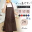 セ シンプル キッチン 薄手 無地 かぶるだけエプロン ワークエプロン 汚れ防止 2枚セット メンズ レデ..