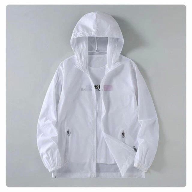 ジップ 大きいサイズ フルジップ プレゼント メンズ 防花粉 マウンテンパーカー 冷房対策 ウインドブレーカー サマージャケット