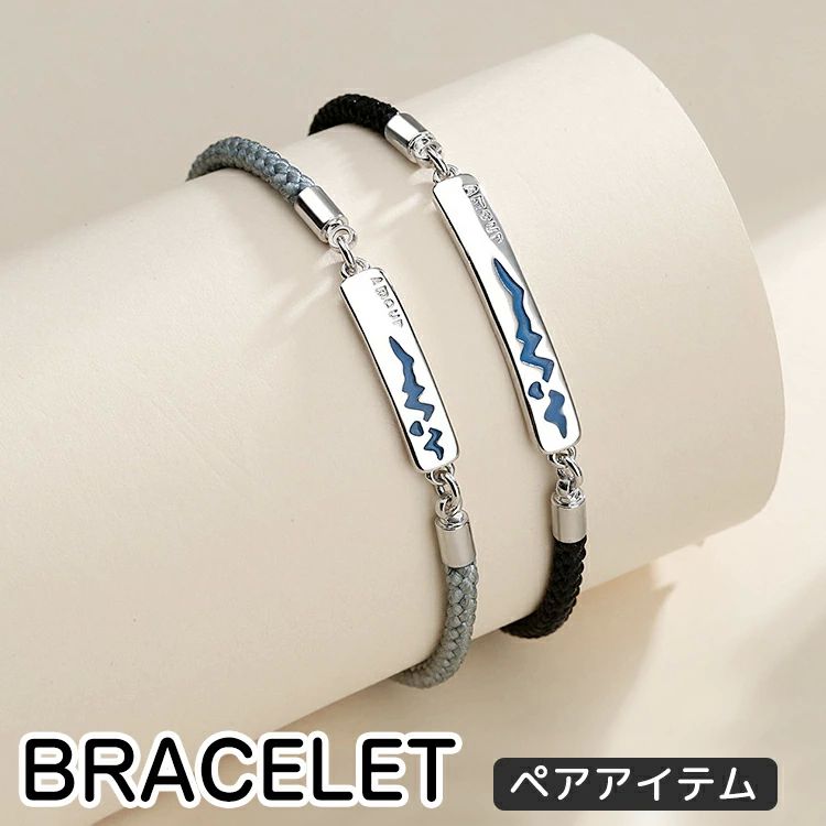 メン 金属アレルギー シルバー サーマルカラー 記念日ギフト チェーン 紐 アクセサリー 温感変色 お揃い カップル つけっぱなし