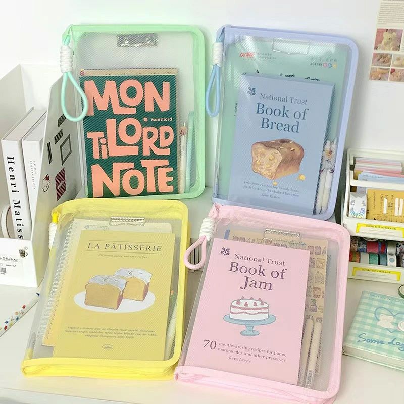 取 持ち運び 資料ケース ノート 教科書 大容量 ドキュメントフォルダー ファイル入れ クリアホルダー ファイルケース A4 連絡袋