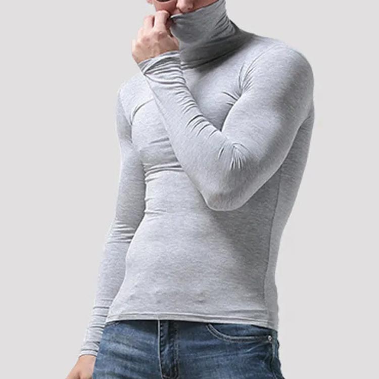 大きいサ インナー ウェア メンズ 長袖シャツ 接触冷感 紫外線日焼け止め UPF50+ UVカット 長袖 ハイネック ゴルフウェア メンズ