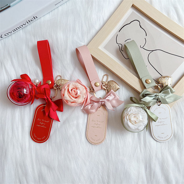 愛しています バッグストラップ ケース おしゃれ キーホルダーアクリル お花 祖母 送別会 花 結婚祝い ..