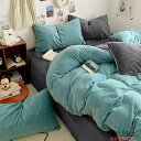 あったか 暖かセミダブル 掛け布団カバー フランネル シングル 掛 3/4点セット 無地 布団カバー マイクロファイバー 掛けカバー