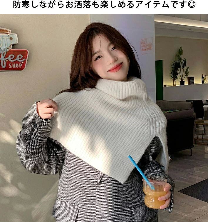 60代 50代 40代 30代 カラバリ 丈 ショート スリット リブ ハイネック ポンチョ ノースリーブ ニット ..