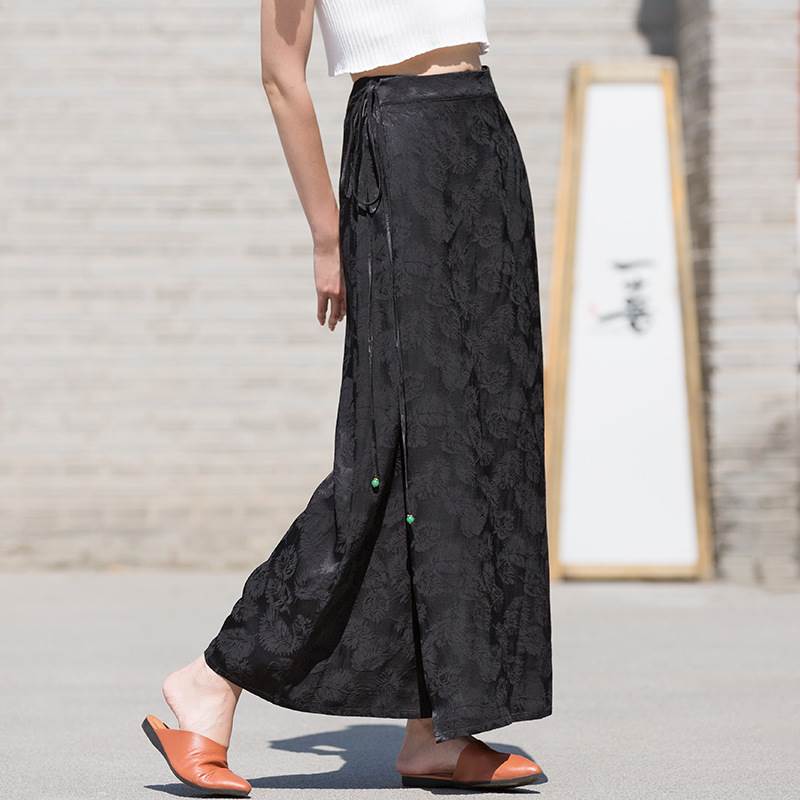 レ ガーデン ホテル 旅行 リゾート イベント パーティー バイト 学校 M S 柄あり ブラック フレア ロン..