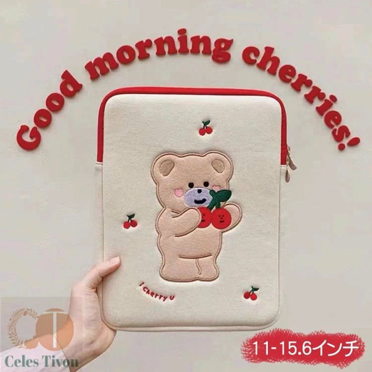 11イン 14インチ 13インチ 15.6インチ 軽量 バッグ インナー 保護ケース pcケース 可愛い パソコンバッグ ノートパソコンケース