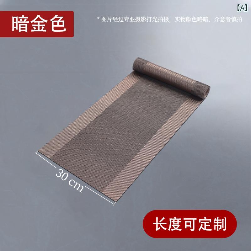 アク 茶道 カンフー 速乾の 洗える ランナー テーブル 大判 禅の 中国 ティーマット 高級 ハイエンド 軽くて ランナー テーブル