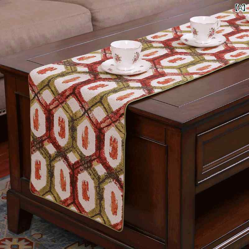 ダ コーヒー スタイル アメリカン モダン 北欧 ティーセット ランナー テーブル リネン コットン＆ 重..