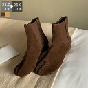 3センチヒール 靴 ショートブーツ 旅行 ローヒール レディース 足袋 滑りにくい 歩きやすい ショート 柔らかい タビ サイドゴア