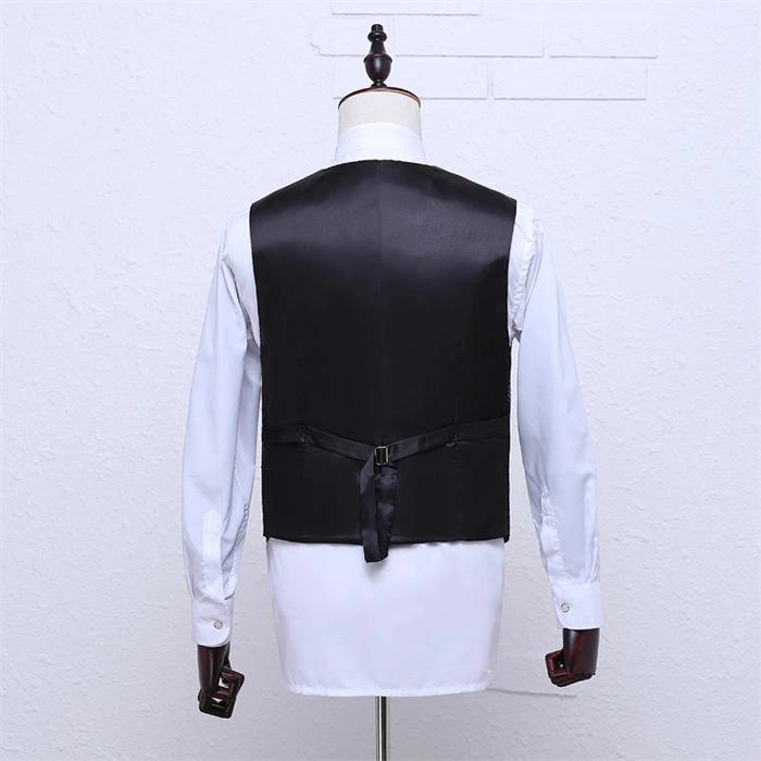 パ 司会者 キラキラ ステージ衣装 トップス 歌手 ボタン スパンコール舞台 ベスト 結婚式 演出服 フォーマル スーツベスト 礼服