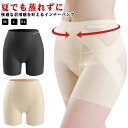 ウエストゴ 薄手 透け対策 リブ ルームウェア インナー インナーパンツ 婦人 女性 レディース ペチコート ショート丈 ペチパンツ