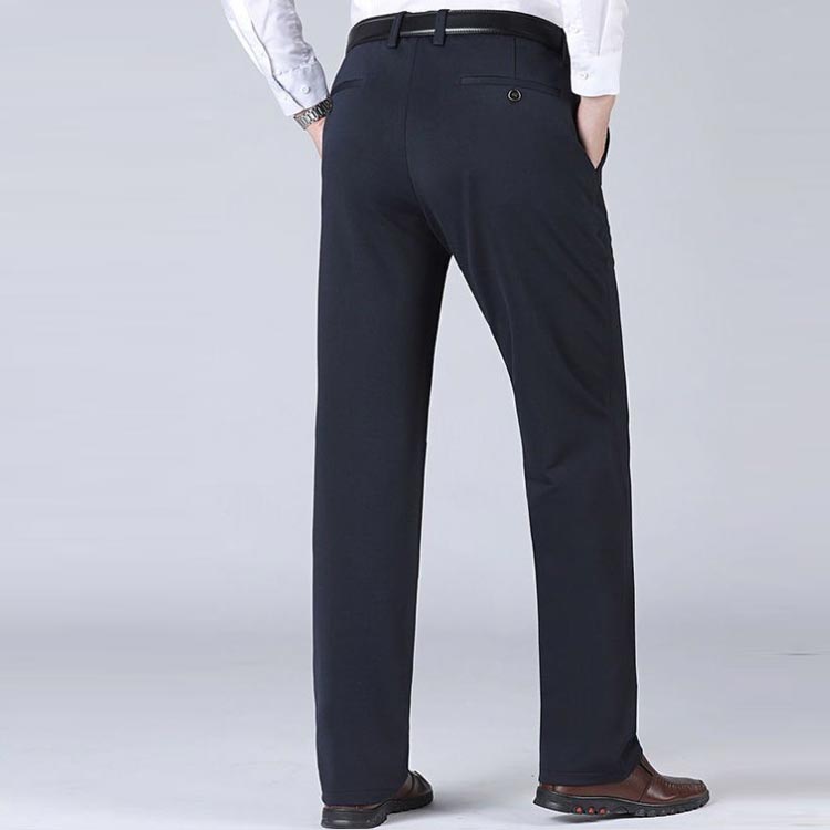 シニア 裾上げ済み 春 大きいサイズ ロングパンツ スリム チノパン ストレッチ 接触冷感 夏用 夏用 ストレッチパンツ スラックス