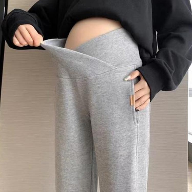 マタニティパンツ 秋冬 秋 あったか ルーム 部屋着 カジュアル ゆったり 妊娠パンツ スウェットパンツ ズボン 産後 産 2