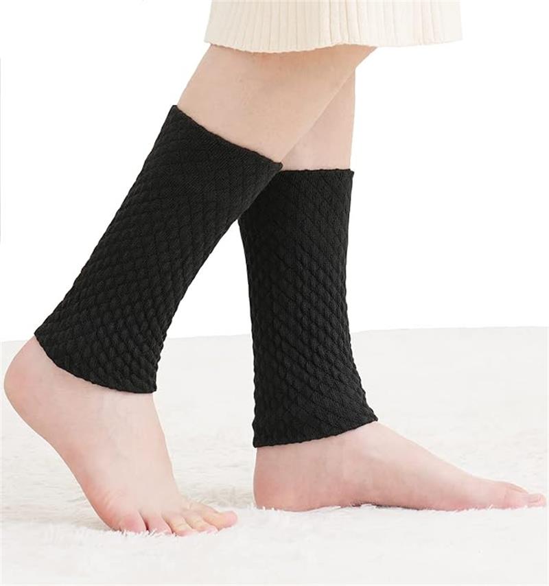 冬用夏用 メンズ レディース 冷えとり 暖かい 二重編み 足首ウォーマー 冷え