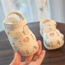 つま先保護 キッズ マジックテープ ウサギ耳付き 子ども用 女児 可愛い サンダル お ベビーサンダル 赤ちゃん ガールズ 女の子