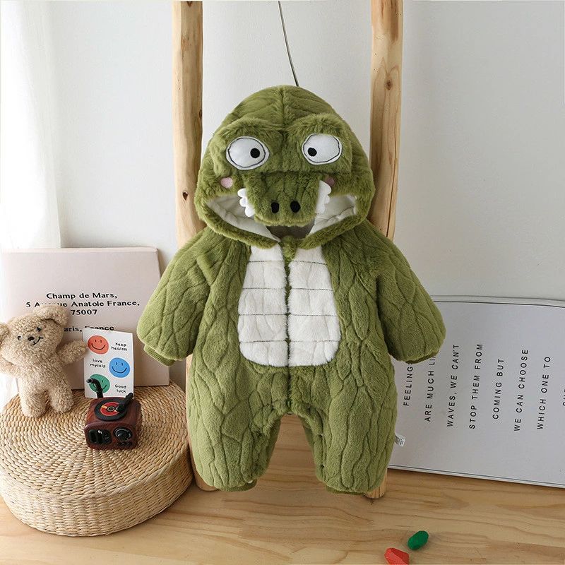 プレゼント クリスマス 新年撮影 お宮参り 百日祝い 男女兼用 冬服 クロールスーツ 幼児 長袖 寝袋 あ..