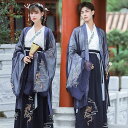 レ メンズ コスプレ 中華古風 振袖 武侠 広袖羽織 変装 仮装 美品カップル 中華振袖漢服 羽織コート 2点/3点セット 刺繍豪華漢服