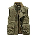 メンズファッション 冬服 秋服 アウター メンズベスト 保温 暖かい 防寒ベスト 中綿 アウトドア 裏ボア ミリタリーベスト メンズ