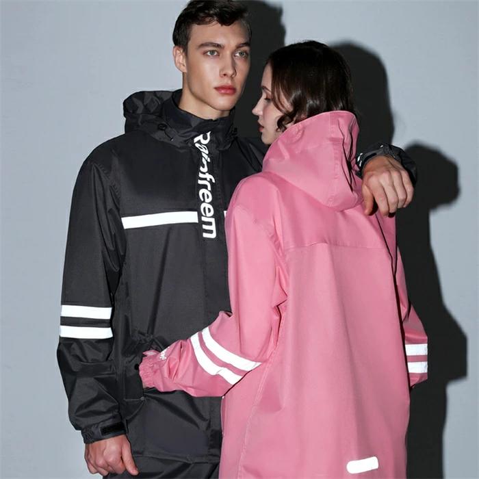 男女兼用 レインウェア レインコート 撥水 アウトドア 上下セット 通勤 雨具 レディース バイク 通気メ メンズ 通学 自転車 防水