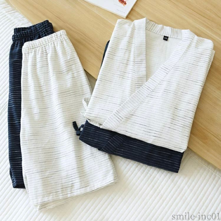 部屋着 メンズ 父 ルームウェア ギフト 寝巻き 部屋着 セットアップ 上下セット 普段着 プレゼント 甚平 じんべえ 薄手