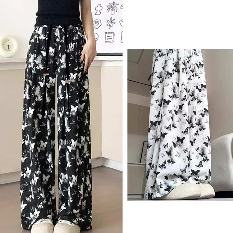 ゆっ 着やせ 美脚 臨月 後期 中期 初期 ズボン 薄手 夏用 マタニティウェア ワイドパンツ マタニティパンツ 大きいサイズ パンツ