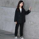 誕生日プ キッズスーツ セットアップ パンツ ジャケット パンツスーツ 入学式 フォーマルスーツ 2点セット スーツ 卒業式 女の子