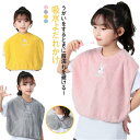 もこもこ 吸水 服濡れ防止 洗面 うがい 2枚セット 柔らかい 可愛い 40*50cm キッズ用 スタイ 涎掛け タオル 毛布 ふわふわ 丸洗