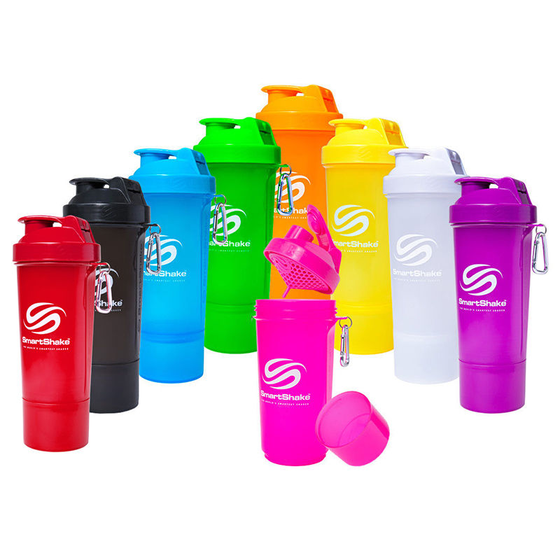 【アスリート・セレブ愛用】スマートシェイク スリム (SmartShake SLIM) 500ml 17oz 漏れない シェイカー おしゃれ 可愛い 持ち運び ボトル スポーツ ジム ヨガ プロテイン シェイカー ドリンクボトル ドリンク インスタ映え 女性 男性