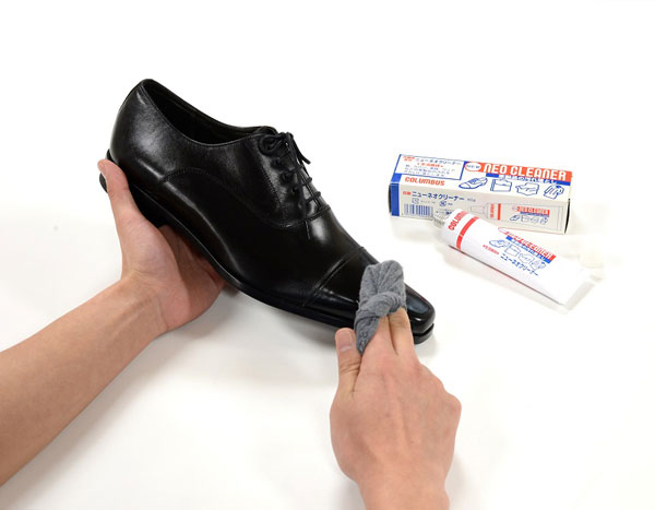 抗菌クリーナー 60g ツヤ革専用クリーナー 靴 カバン ウェア NEWネオクリーナー コロンブス【39ショップ】 2