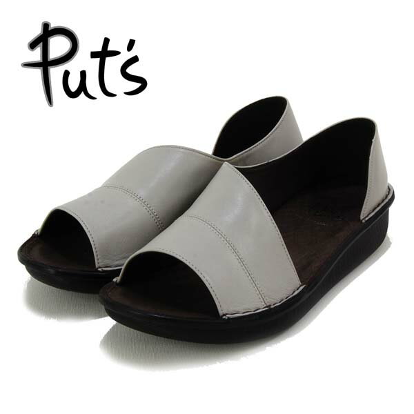 Rakuten - Put`s 革 サイドオープン カジュアルシューズ