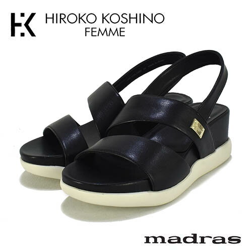 ヒロココシノマドラス社製合皮厚底バ...