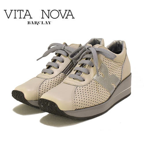 Rakuten - ビタノーバ　VITA NOVA　革　定番　厚底　レザースニーカー