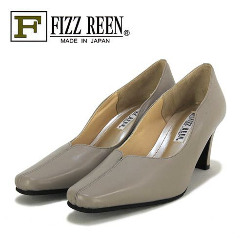 Rakuten - FIZZREEN　フィズリーン　革　センターシーム　プレンパンプス