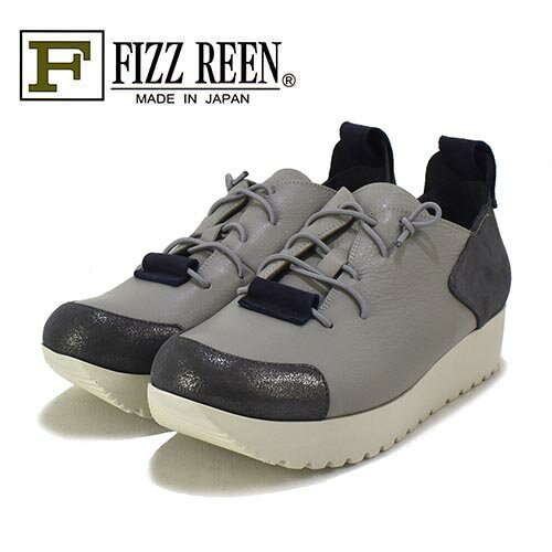 Rakuten - FIZZREEN　フィズリーン　革　バイカラー　厚底　レザースニーカー