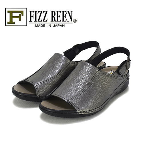 FIZZ REEN　フィズリーン　革　シンプル　バックベルト　サンダル